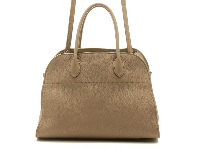 SELLECTION W1586L133DTPL THE ROW Soft Margaux12 CalfskinShoulder Bag【207】