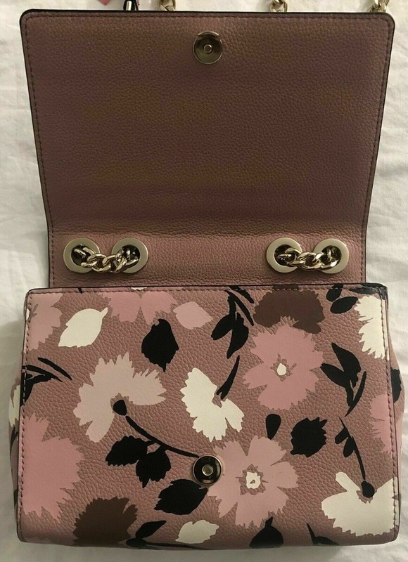 Kate Spade Mini Emelyn Gala Floral Briar Lane Chain Crossbody Shoulder Bag Pink gallery