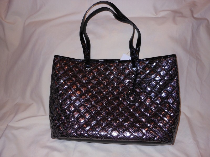 Nine West One-Stop Shopper Bag in Gunmetal Black
