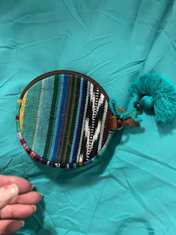 Nena and Co. Artisan BAJA round coin purse