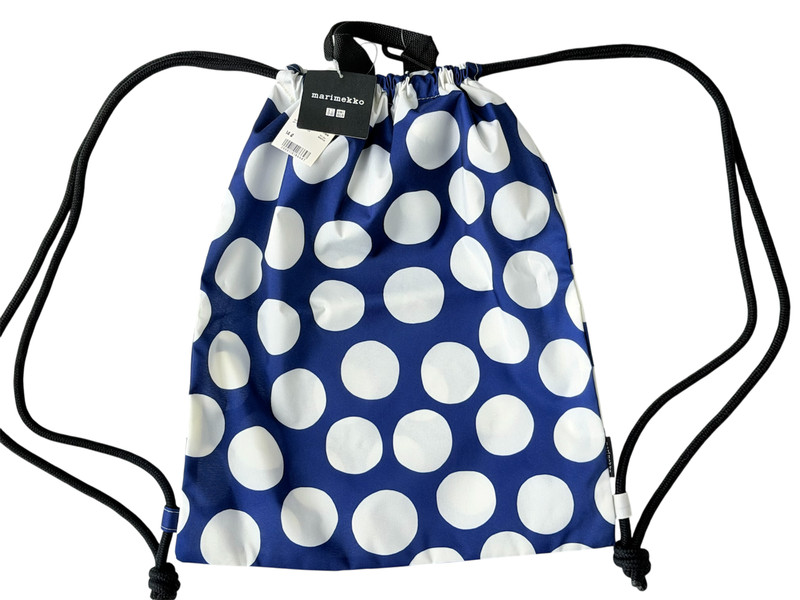 Marimekko x UNIQLO NWT Drawstring Backpack Japan