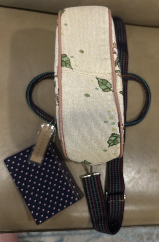 New Tapestry Owls Purse & Coin Purse Bag Handles Zipper Crossbody Charkorn CUTE gallery