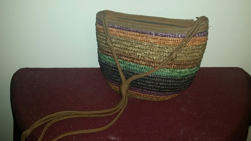HASTING & SMITH Straw hobo purse