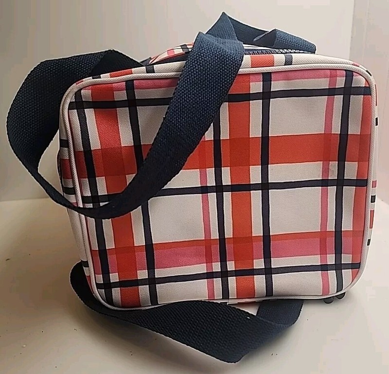 Kate Spade Spring Plaid Picnic Cooler Bag gallery