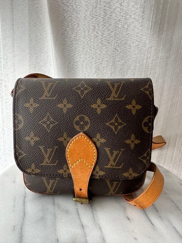 Louis Vuitton Monogram Mini Cartesiere Shoulder Bag Handbag Luxury 16x15x5cm