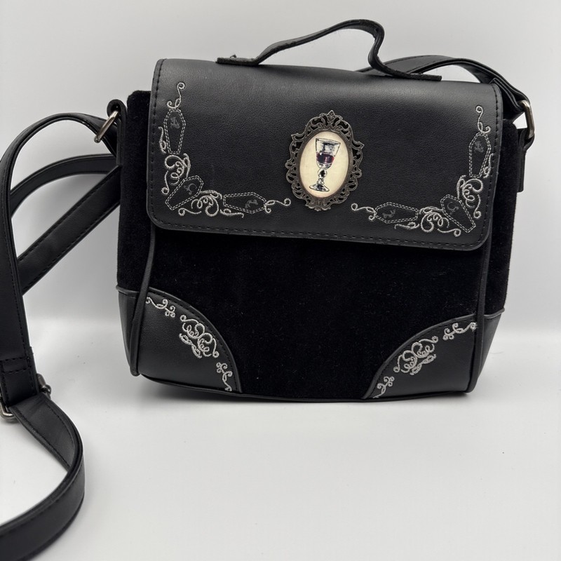 Her Universe Interview With The Vampire Gothic Filigree Crossbody Bag