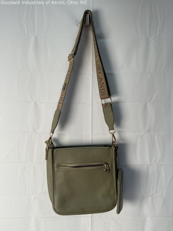 Gently Loved Certified Authentic Sage Green Valentino Orlandi Cross Body Handbag gallery