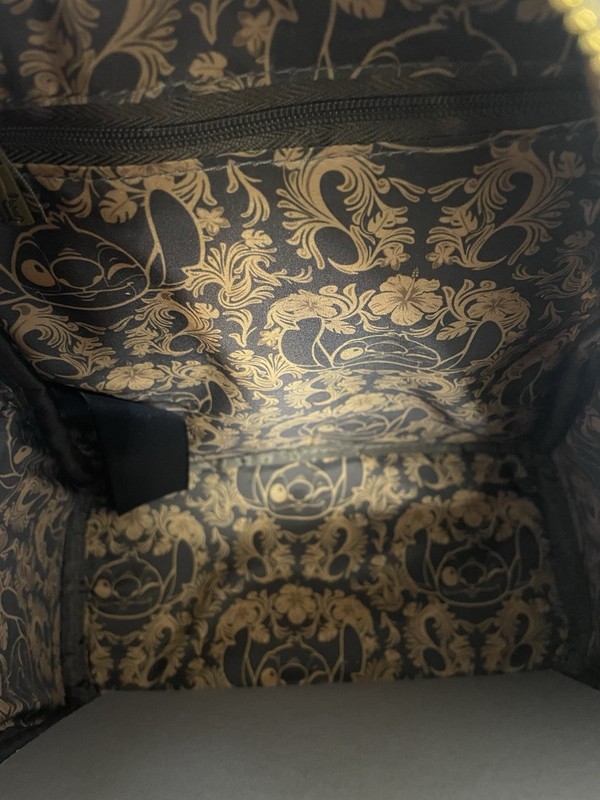 NWT Loungefly Lilo & Stitch Tonal Carving Mini Backpack & Wallet Set gallery