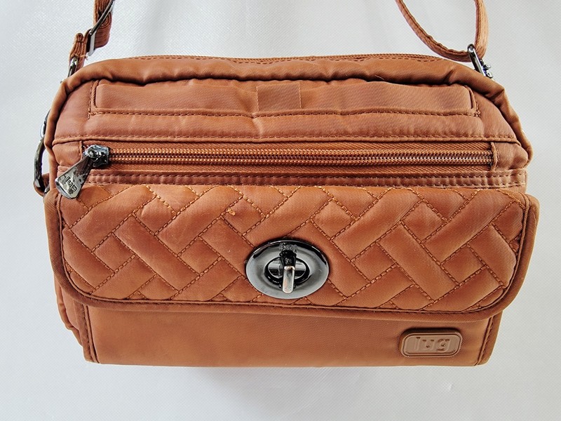 Lug Switch Copper Brown RFID Convertible Wallet Crossbody Belt Bag gallery