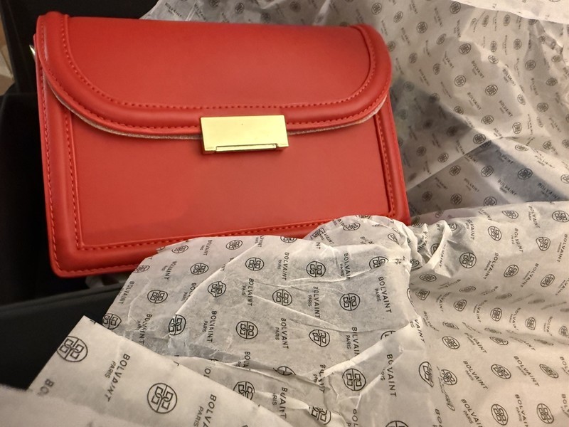 New In Original Packaging Bolvaint “The Lea Clutch” Beautiful Leather Purse