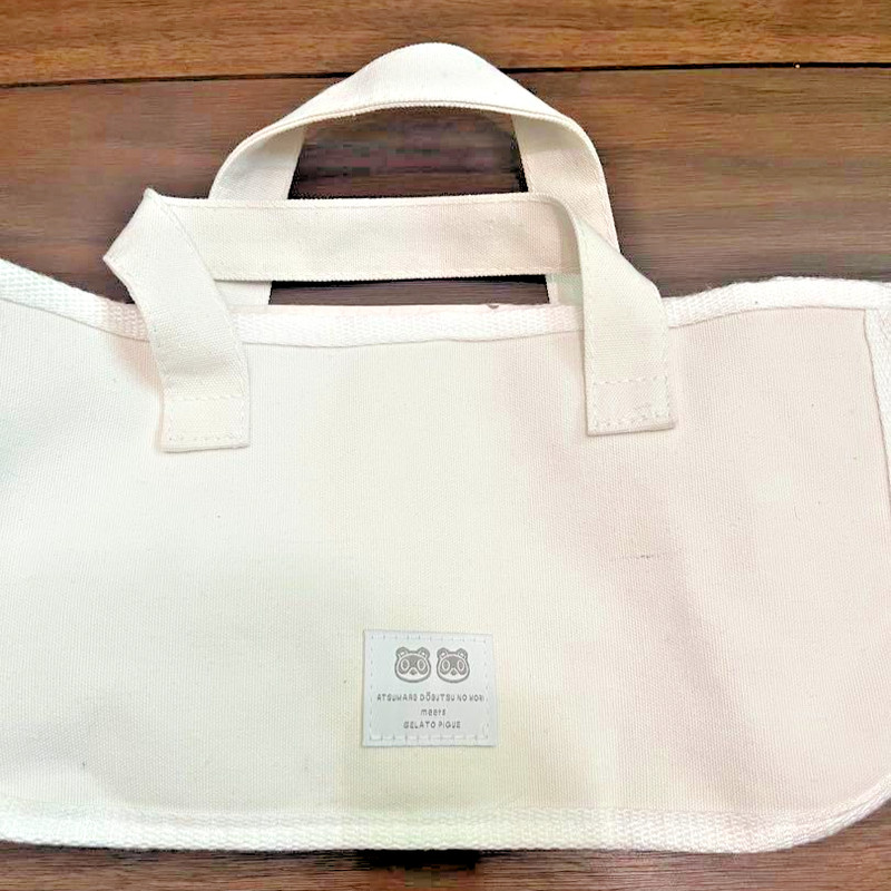 gelato pique Animal Crossing : New Horizons Storage Tote Canvas White JAPAN USED gallery