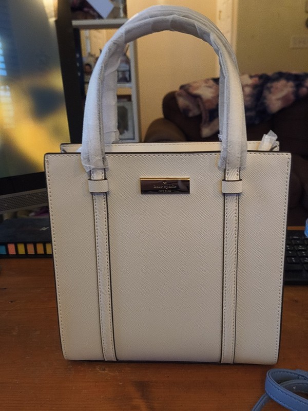 Kate Spade Kenzie Limited Edition Small Tote Bag KI926 Ivory White Purse NWT