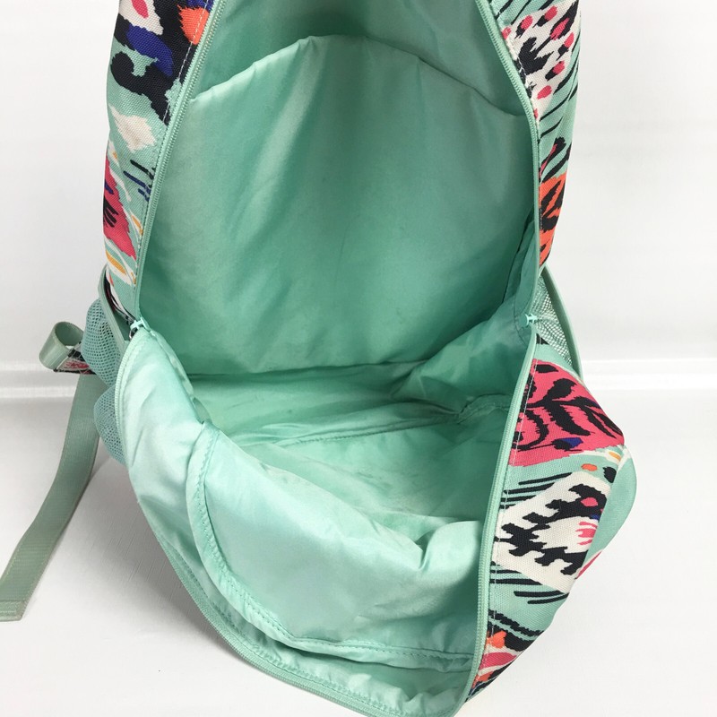 Vera Bradley Essential Backpack Pueblo Green Multi Southwest Aztec Laptop Travel gallery