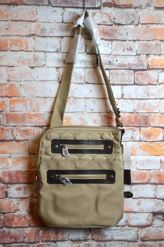 Mosey Life Side Zipper Cross Body/Shoulder Purse / Bag (Sand) – NEW