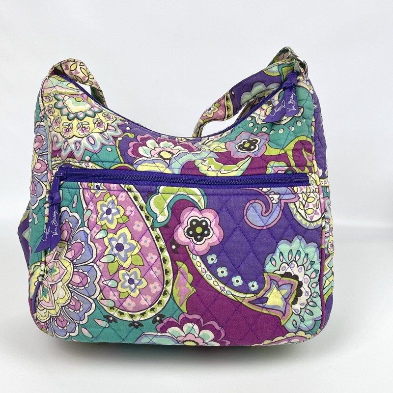 Vera Bradley HEATHER Crossbody Boho Purse Bag Satchel gallery