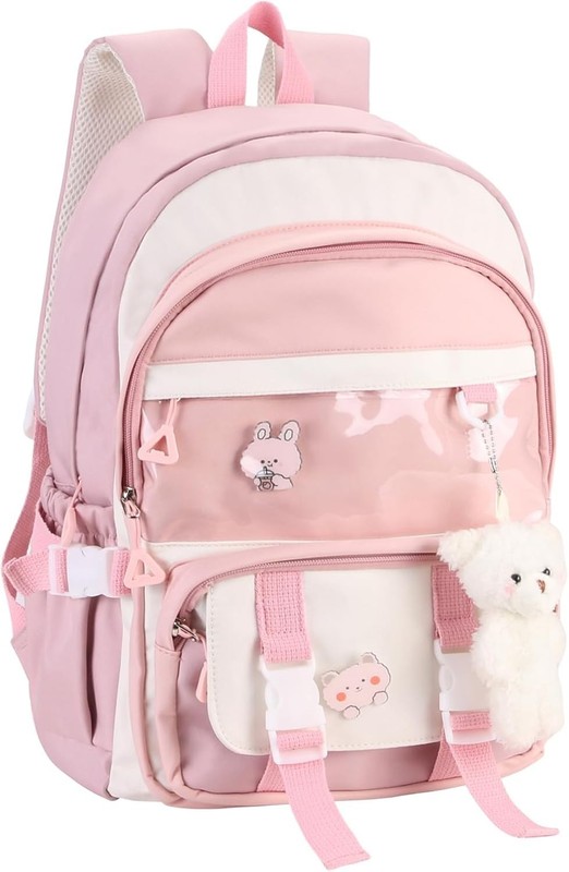 Ita Bag Pin Display Backpack with Insert, Kawaii Aesthetic Backpack with Lapt…