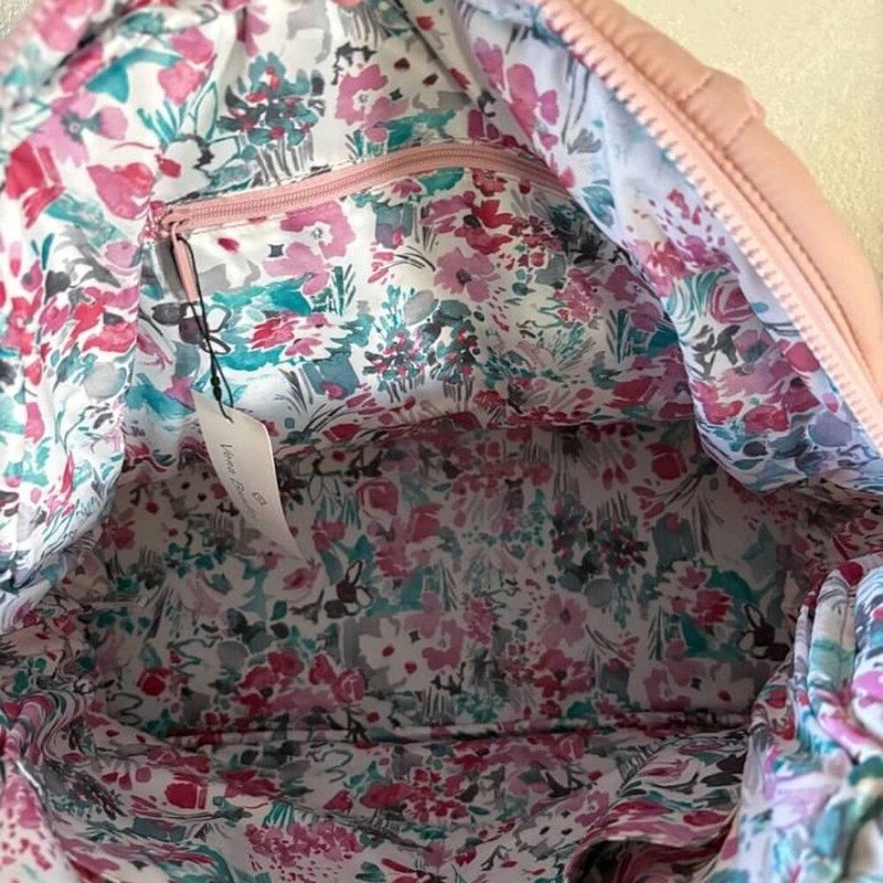 Vera Bradley Featherweight Tote Bag Rose Quartz-NWT gallery