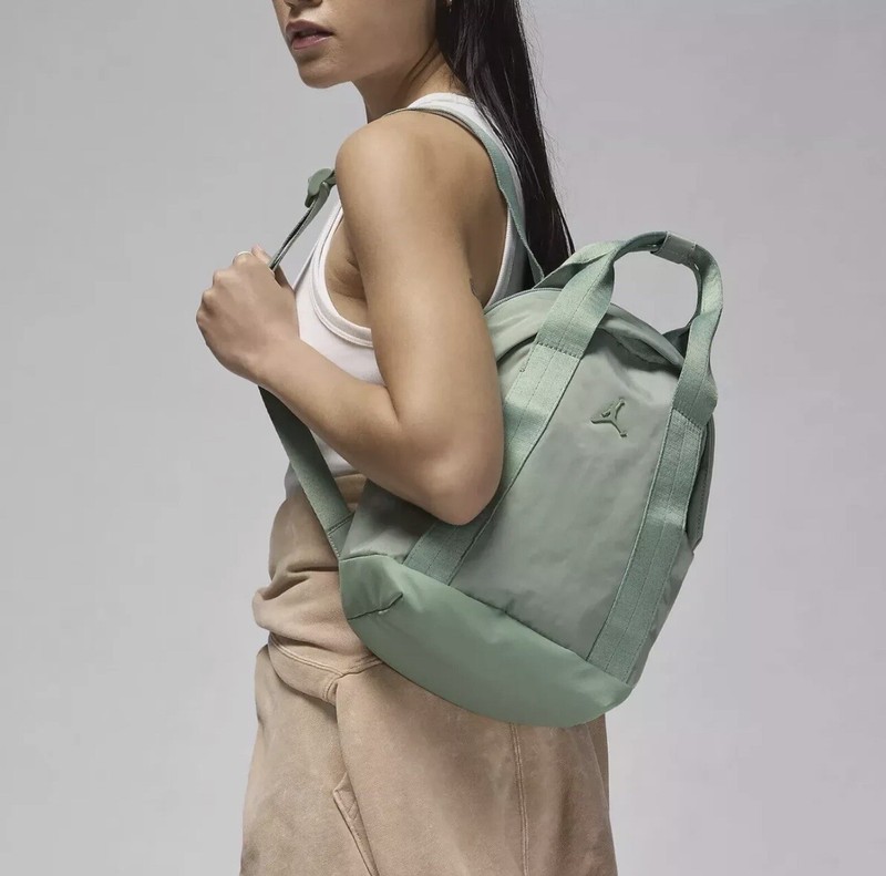 Jordan Alpha Mini Backpack (9L) Jade Smoke Green Travel Gym WA0918 EHS - NEW!