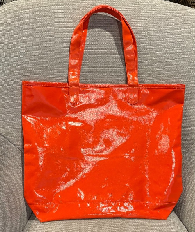 Modernism Week Palm Springs Oversize Orange Tote Bag Sturdy Coated Cotton Canvas gallery