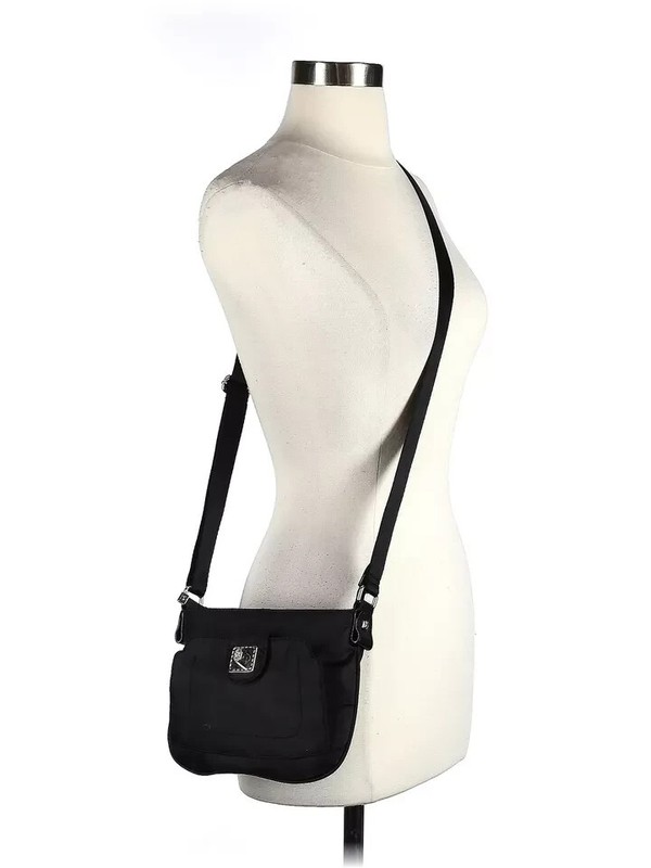 NEW Mosey By Baggallini Travel Purse Lightweight Crossbody Black