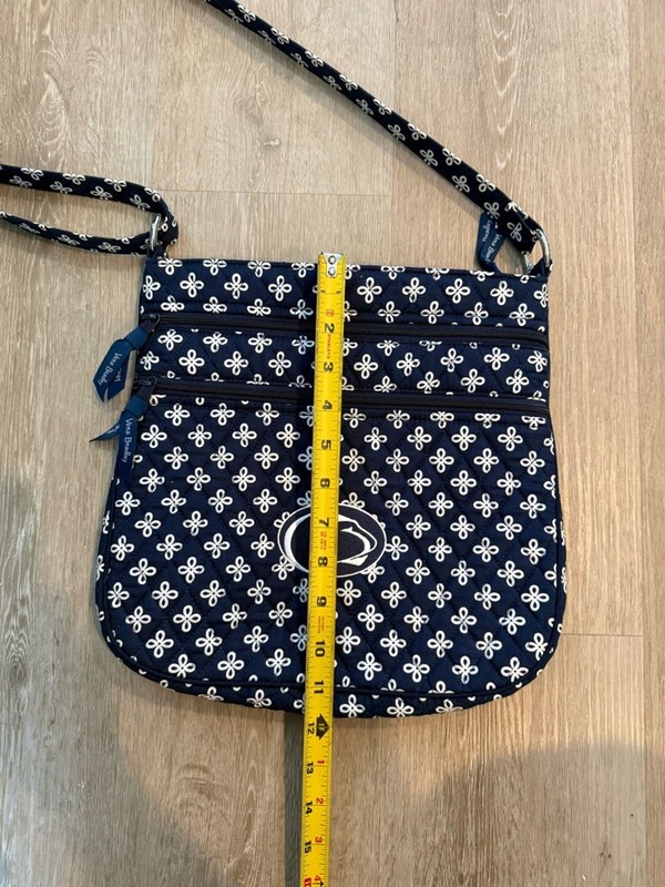 Vera Bradley Penn State Nittany Lions Triple Zip Hipster Purse College Football gallery