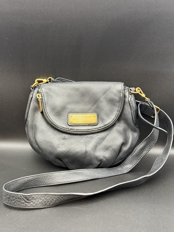 Y2K Marc by Marc Jacobs Black Leather Crossbody | Standard Supply