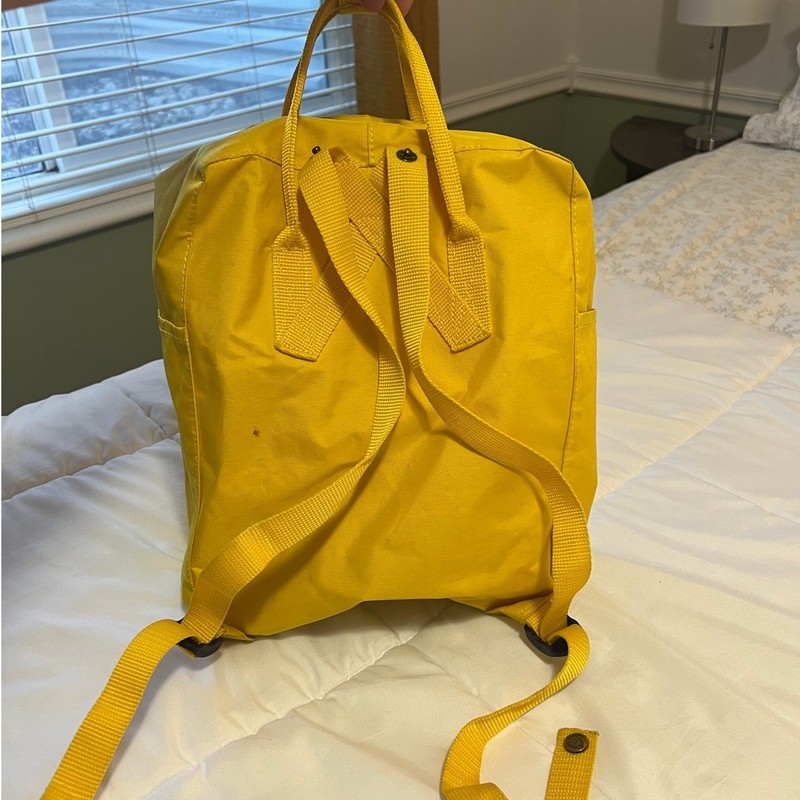 Fjällräven Kånken Classic Yellow Backpack Style 23510 Daypack School Bag Flaw gallery