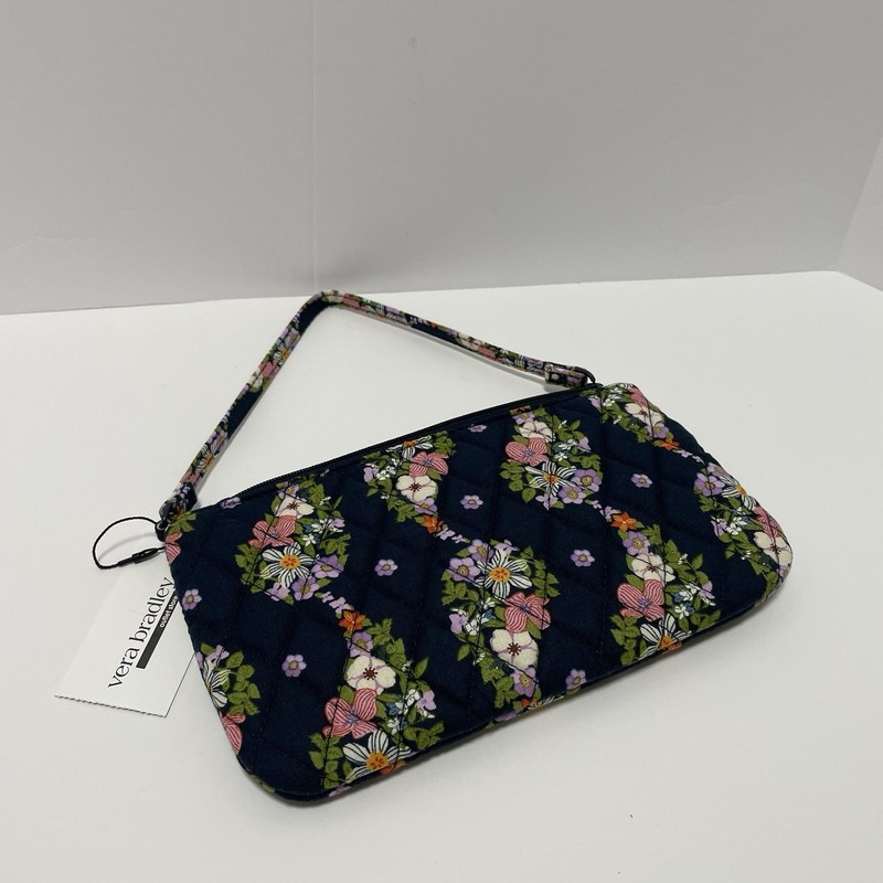 Vera Bradley Outlet Essential Wristlet Paisley Rain Print New with Tags gallery
