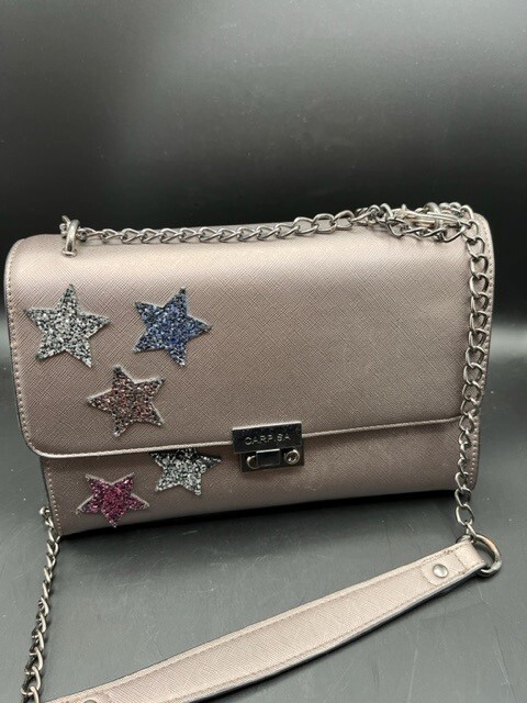 Carpisa Alba V.3 Purse & Crossbody Handbag Five Colored Stars – Bronze Color