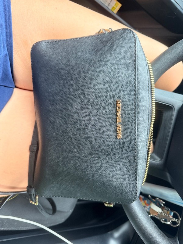 Michael Kors Jet 32S4GTVC3L Crossbody Bag, Large – Black