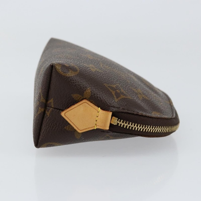 LOUIS VUITTON Monogram Pochette Cosmetic PM Cosmetic Pouch M47515 LV Auth ka134 gallery