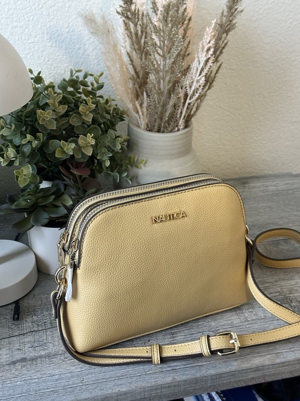 Nautica Charm School Crossbody Bag Dijon Tan