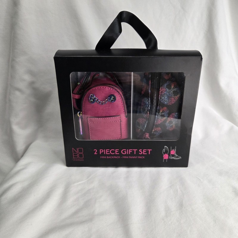 No Boundaries 2Pc Mini Backpack Fanny Pack Set NWT Travel Streetwear Gift
