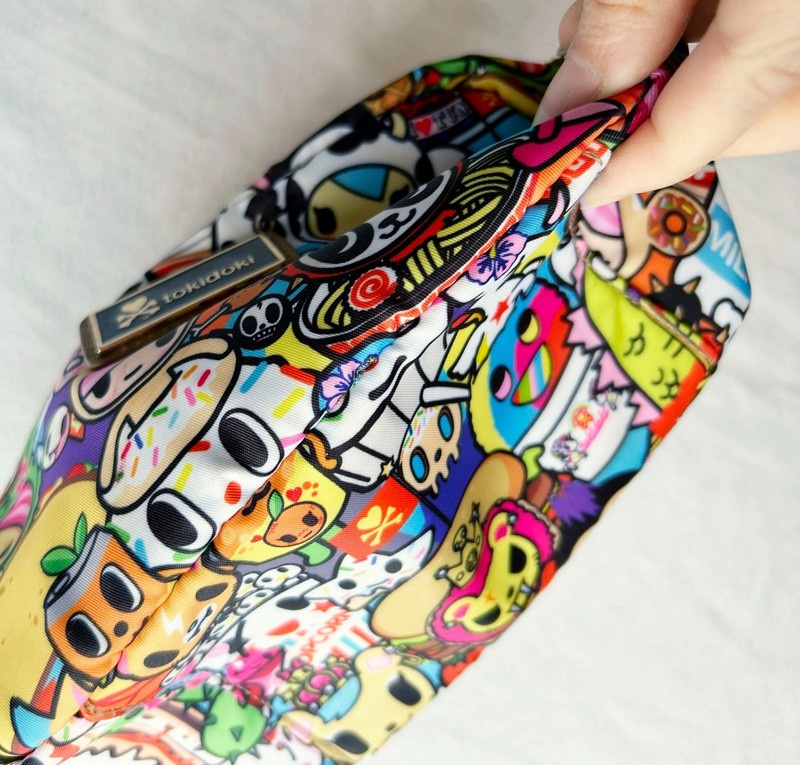 lot of 4 used small tokidoki tote bag purse make up bags kawaii cute unicorn gallery
