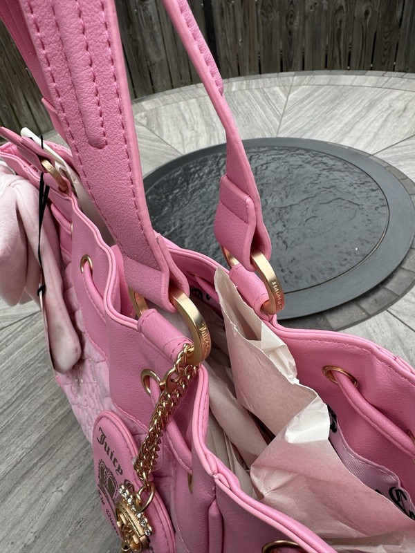 Juicy Couture Juicy Tale Daydreamer Tote In Cherry Blossom NWT Viral Limited gallery