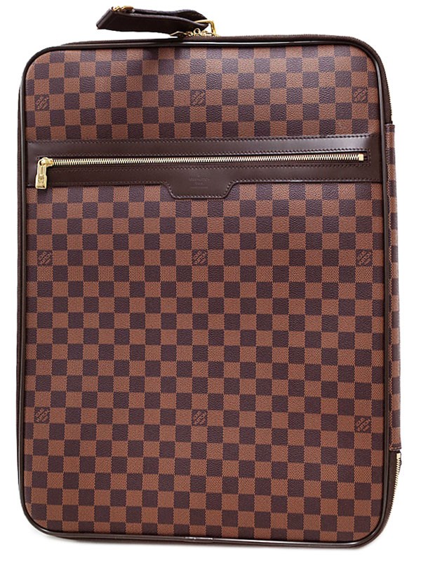 Louis Vuitton Damier Ebene Brown Pegase Carry on Case