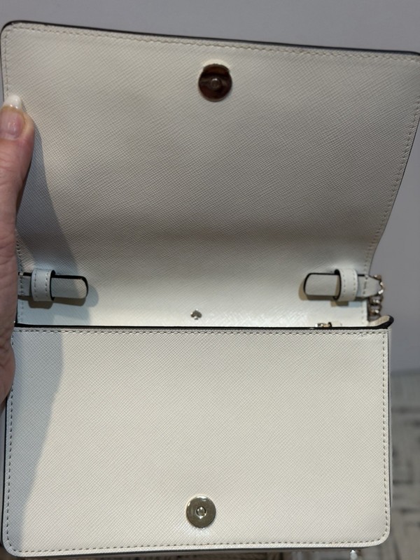 Kate Spade Spencer Spade Clover Butterfly Chain Crossbody Clutch Wallet. gallery