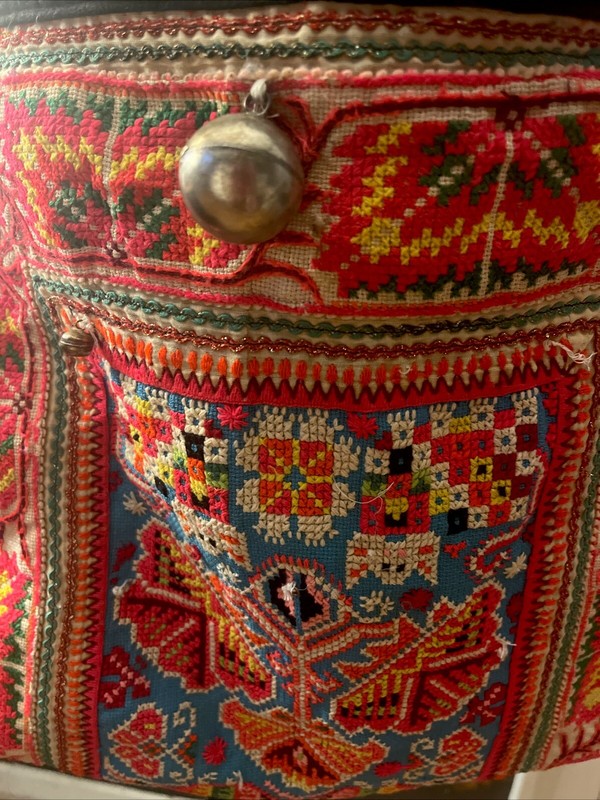 Jade Tribe Messenger Bag With Leather Strap
