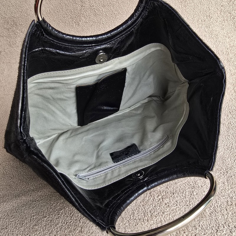 Maurizio Taiuti Pony Hair genuine leather bag made in Italy gallery