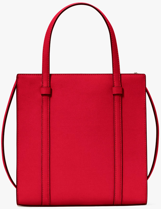 Kate Spade Kenzie Limited Edition Small Tote Bag KI926 Cherry Red Purse NWT $329 gallery