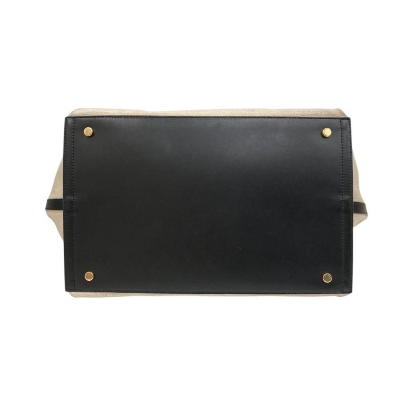 JIL SANDER Bag: WANDER SQUARE Black/Ivory W53H33D21cm w/o accessories; gallery