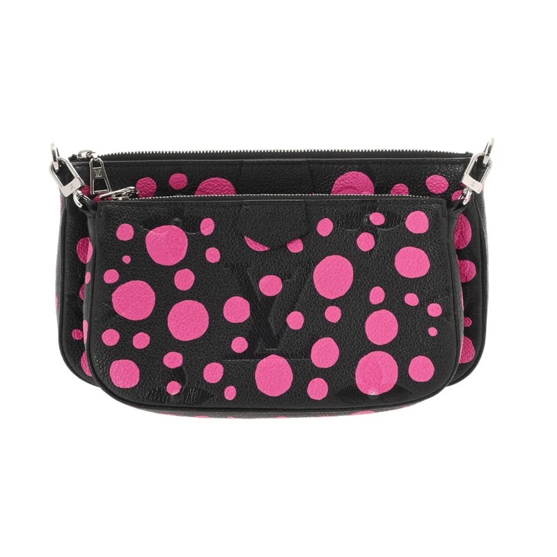 Louis Vuitton Multi Pochette M46421 Shoulder Bag Leather Pink #WB1424