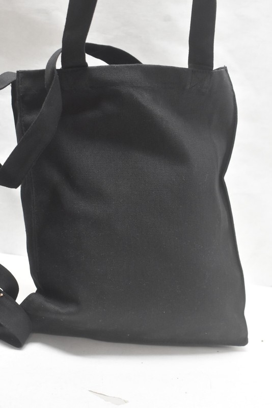 Reusable Cotton Canvas Tote Bag 12" x 10" x 3" Book Laptop Small Tote Lot of 20 gallery