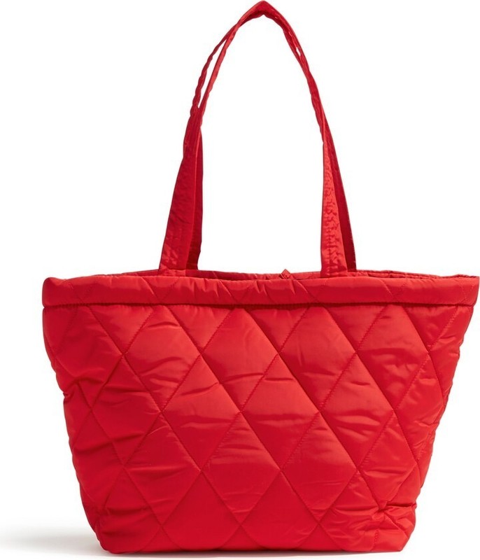 Vera Bradley East West Tote in Ultralight Goji Berry Red-MSRP $115