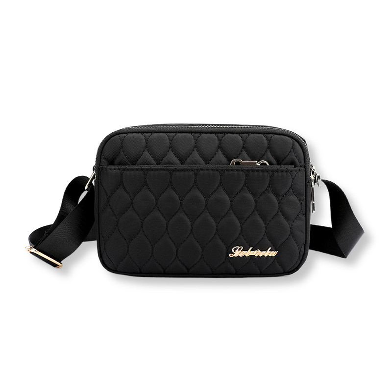 Medium Nylon Crossbody Bags Women Trendy Crossbody Purses Travel Multi Pocket