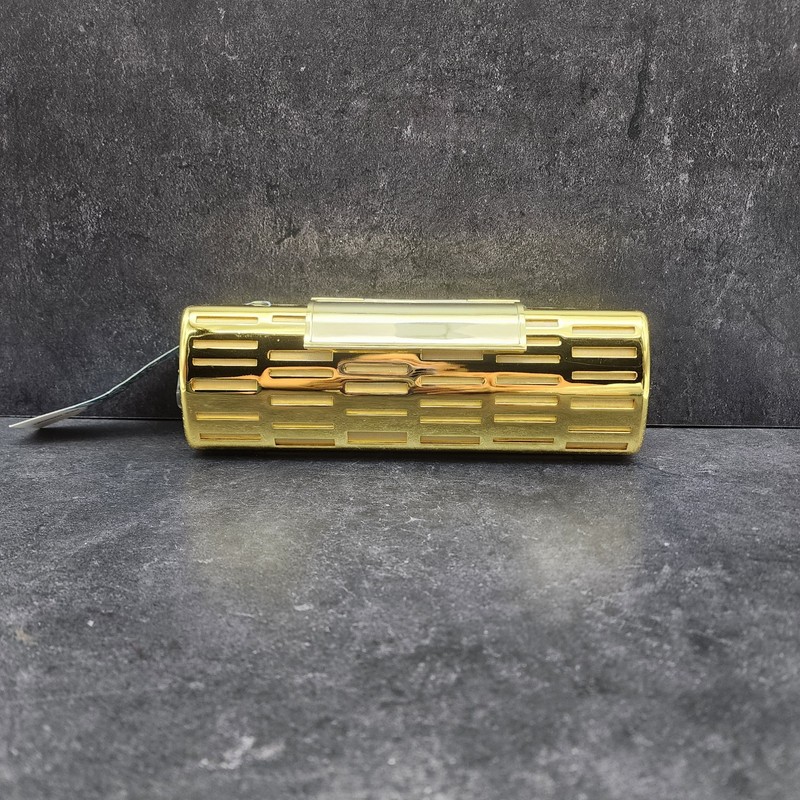 Glass Gold Rave Metal Clutch NIB **UNIQUE FIND**