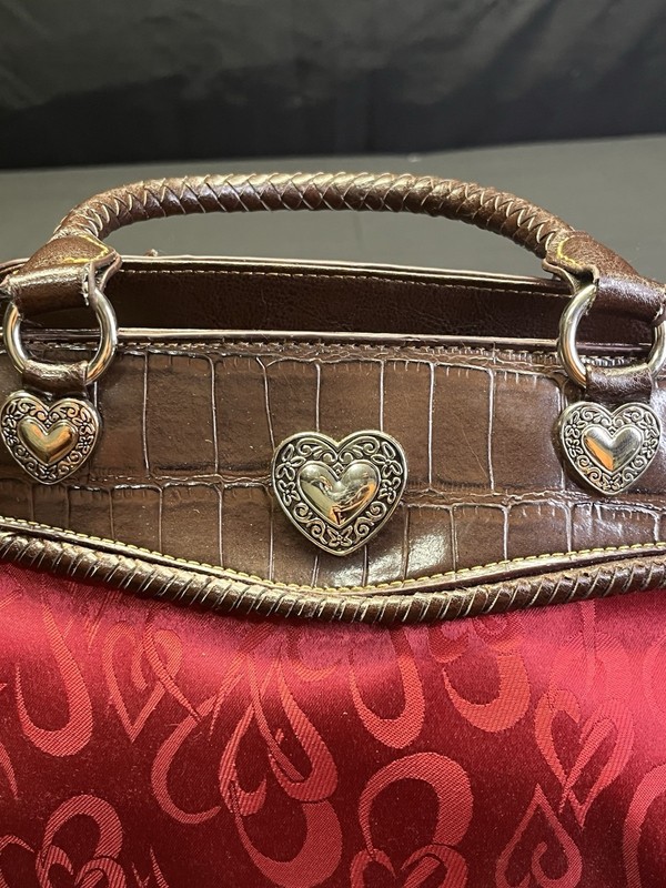 Western cowgirl purse/handbag women’s with heart embellishments gallery