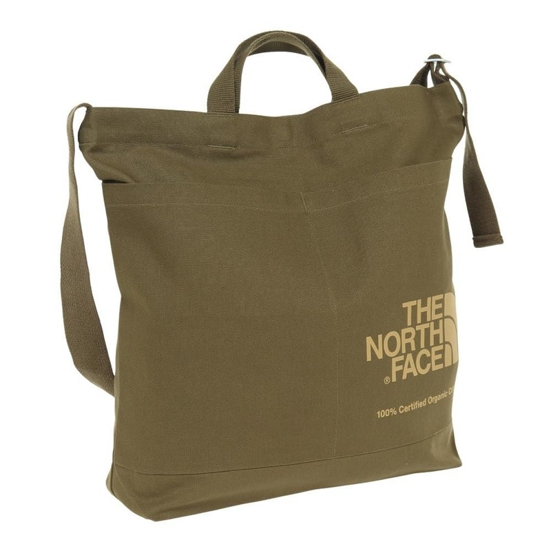 The North Face Organic Cotton Shoulder Military Olive/Honey Mustard ONESIZE