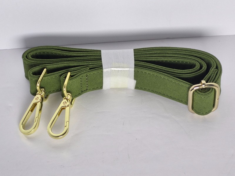 New Olive Green Adjustable Crossbody Bag Strap Wide Canvas Replacement Gold Hook