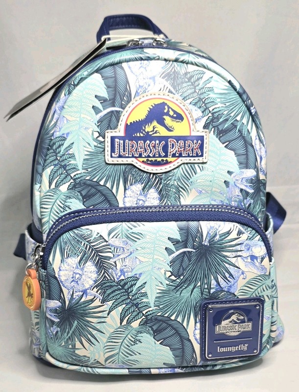 Loungefly Jurassic Park Palm Frond Mini Backpack Boxlunch Exclusive 2024 NEW